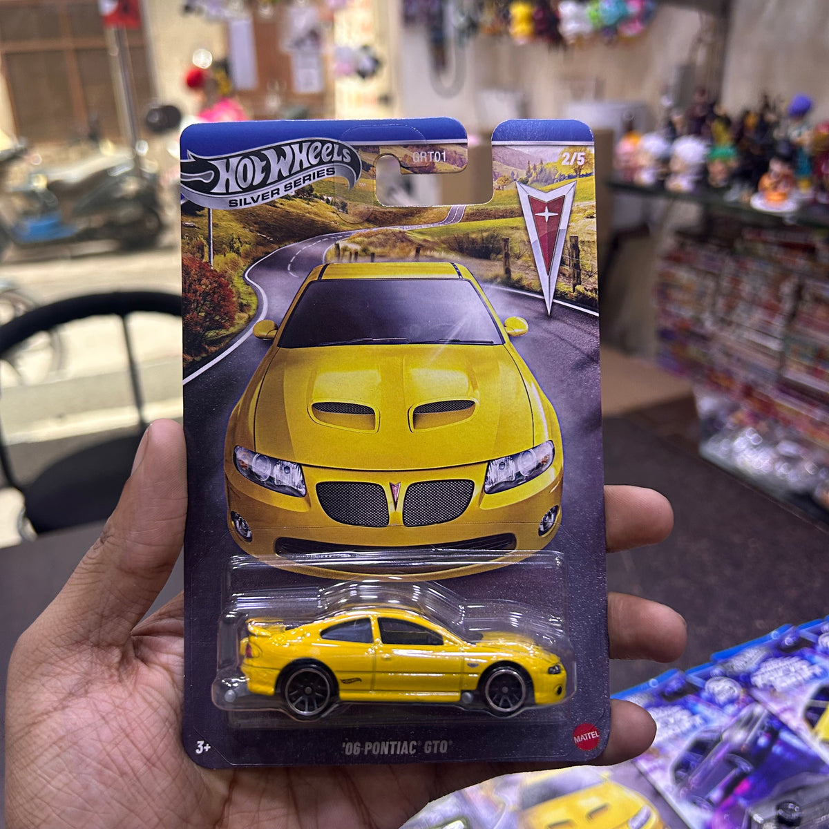 Imported Hot Wheels Silver Series 06 Pontiac GTO