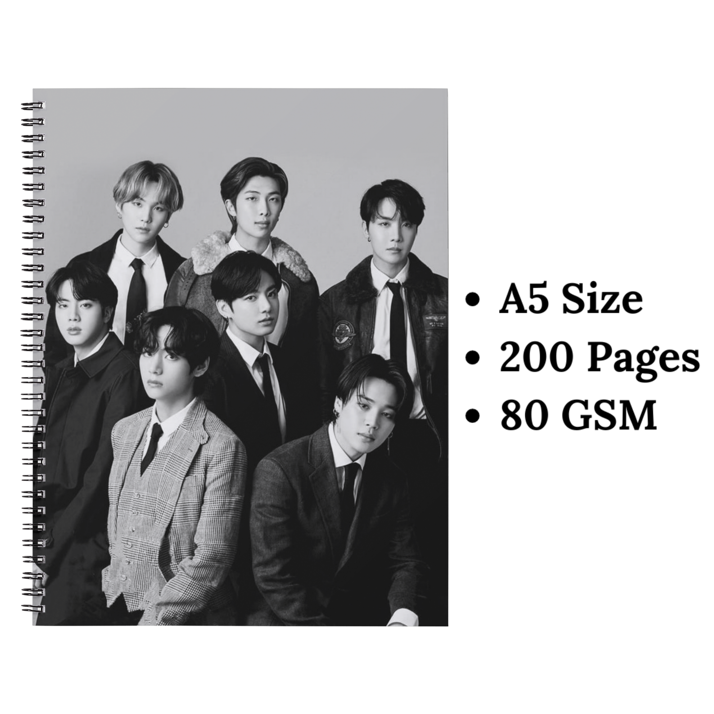 BTS wiro Notebook