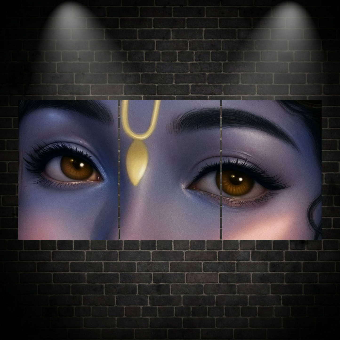 Krishnaji Split Posters
