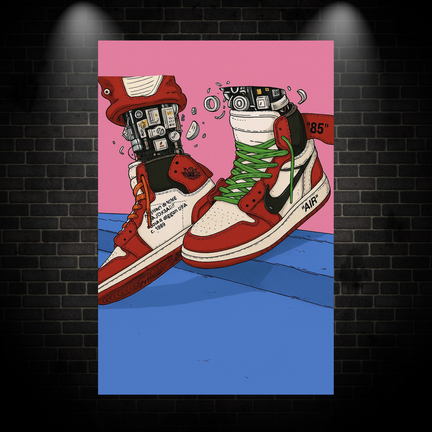 Sneakers cool poster