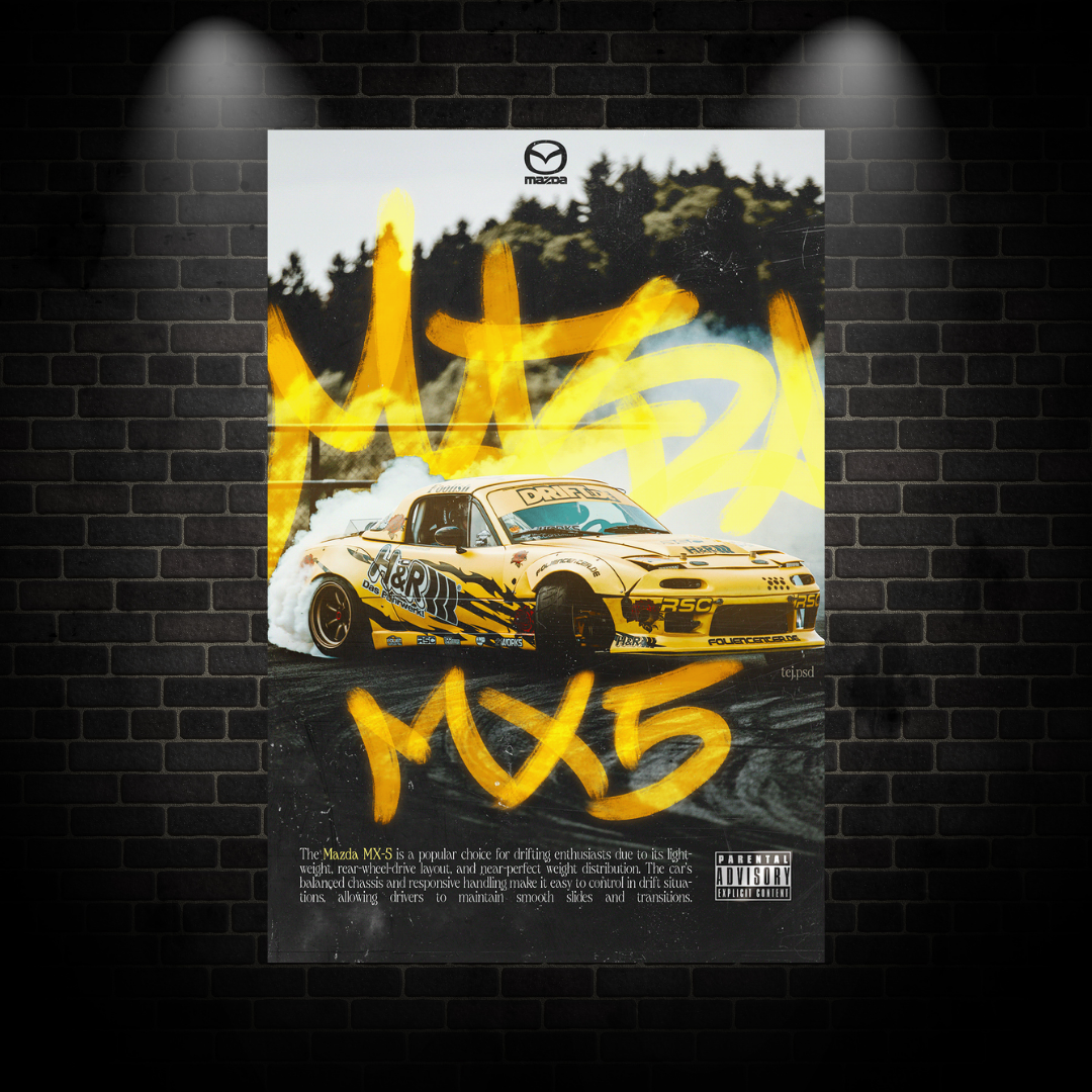 Mazda MX5 Poster