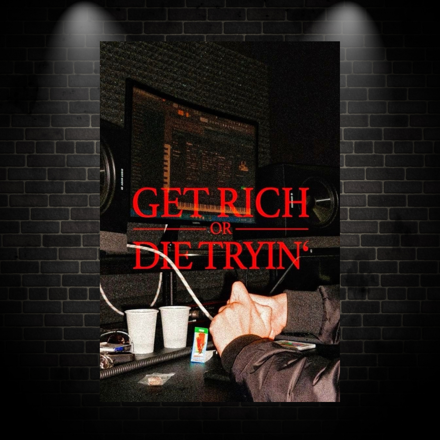 Get rich poster