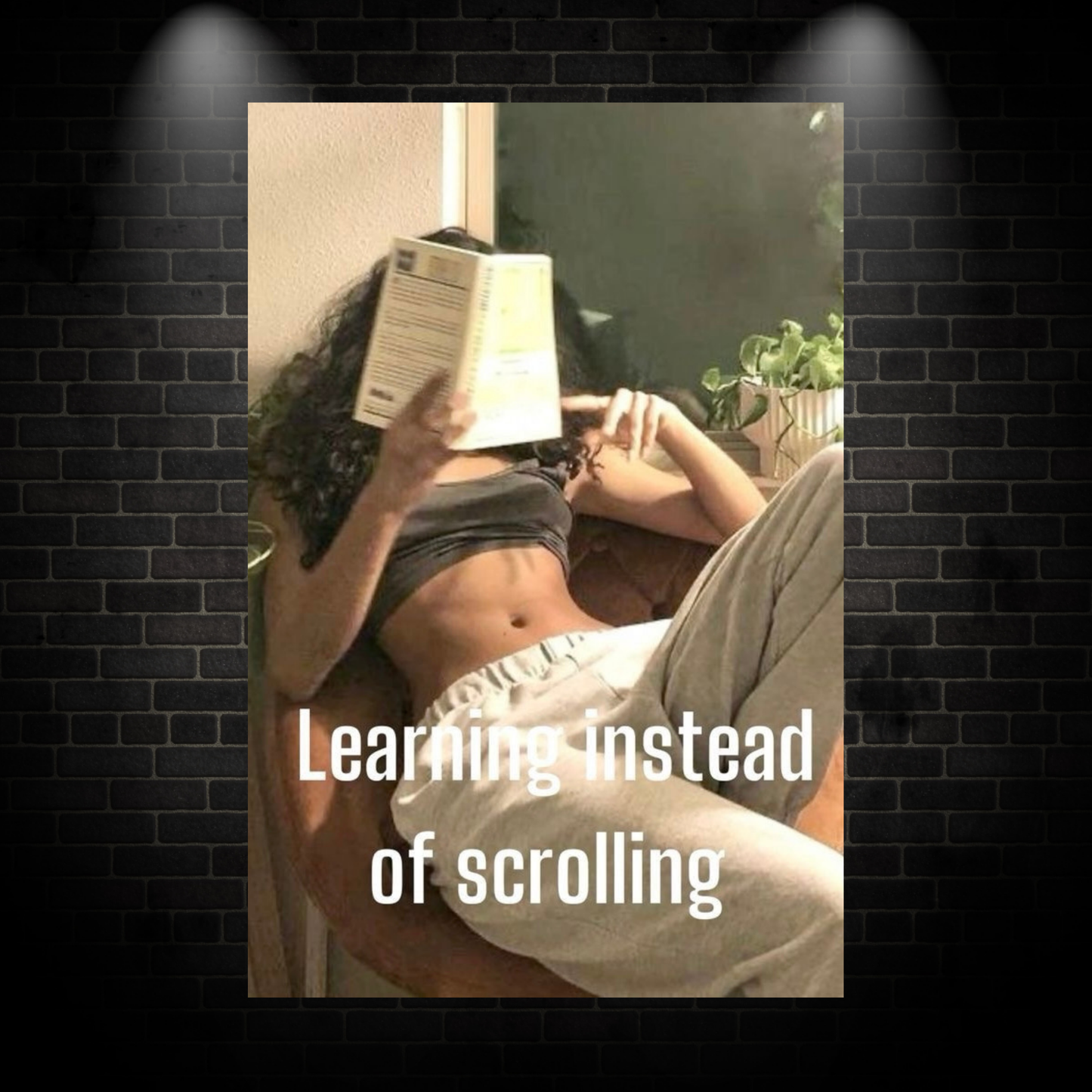 Learning poster