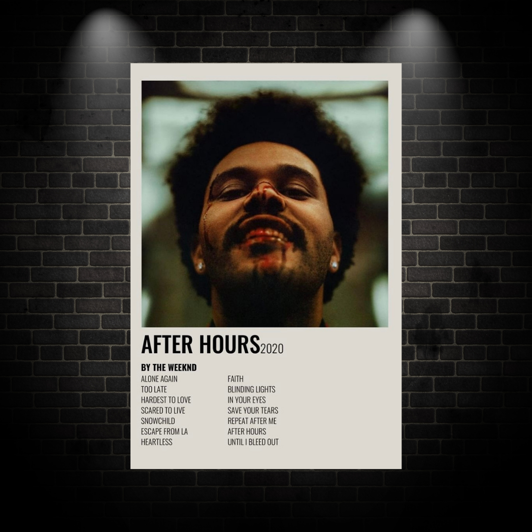 Weeknd After Hours Poster