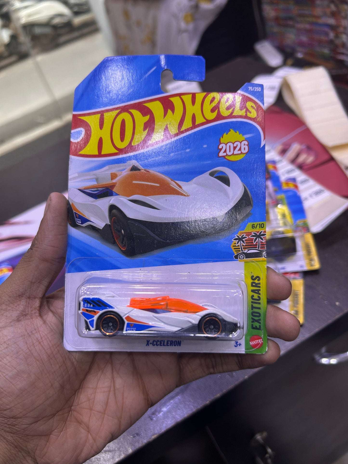X cceleron Hot Wheels