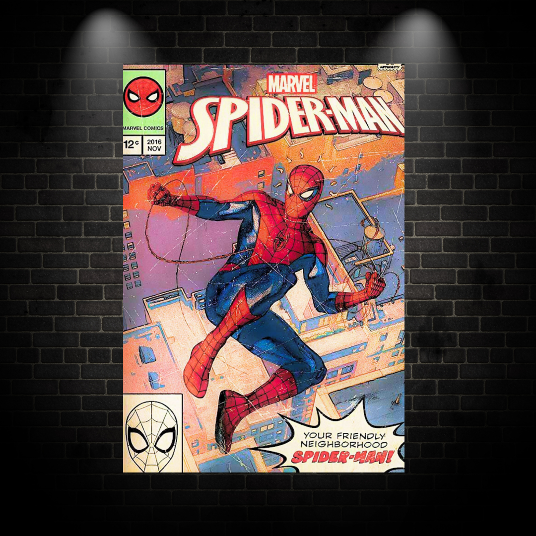Spiderman Comic Poster