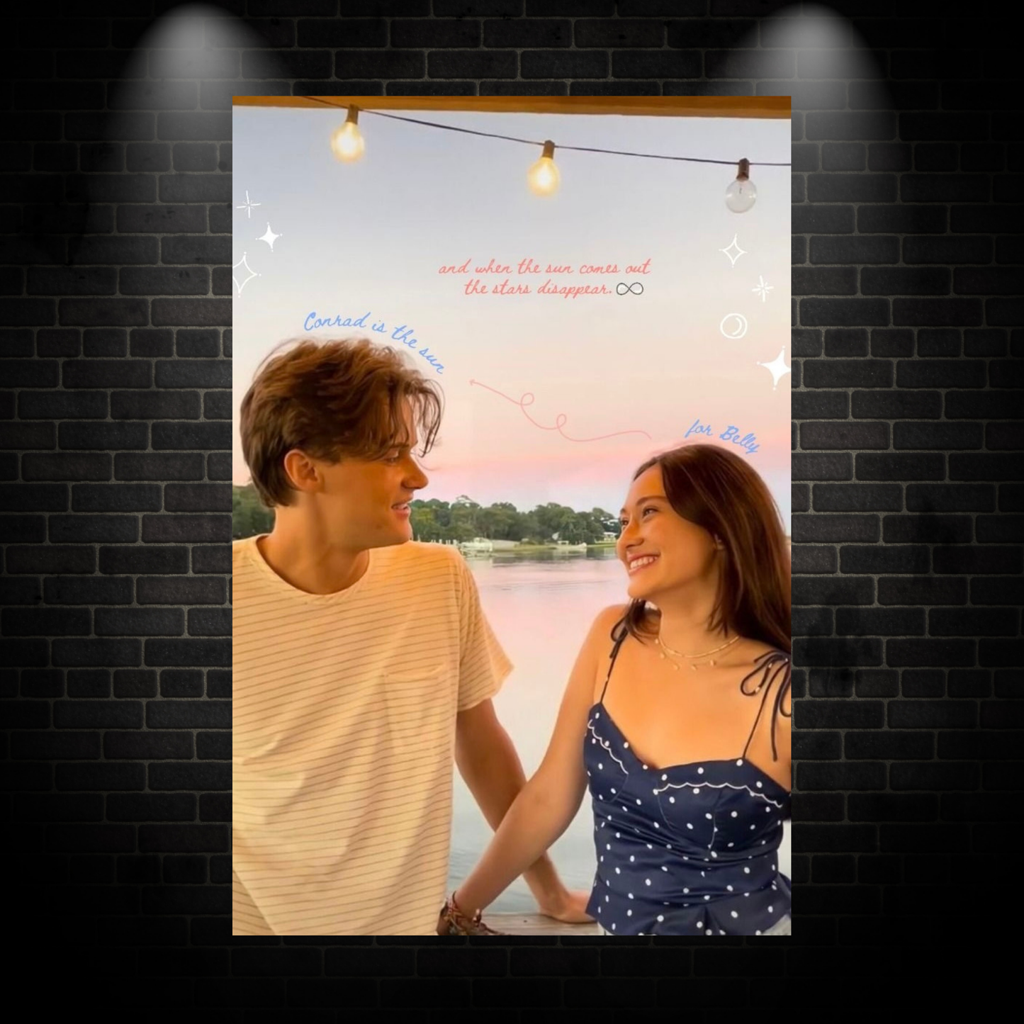 Summer turned pretty poster