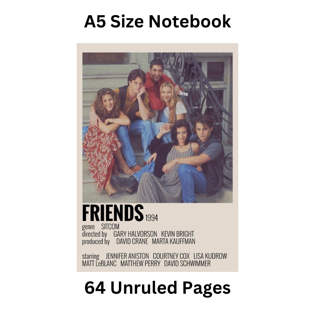 Friends Doodle Notebook 3