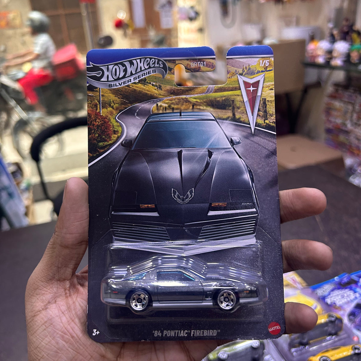 Imported Hot Wheels Silver Series 84 Pontiac Firebird