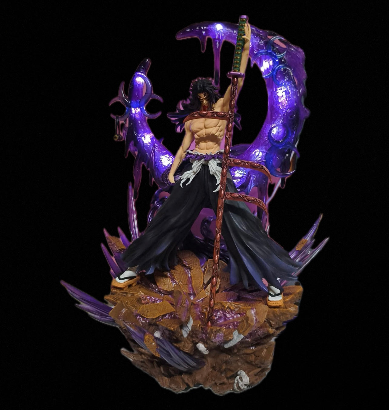 45 cm Demon Slayer Kokushibo Ultra Premium Figure with Lights