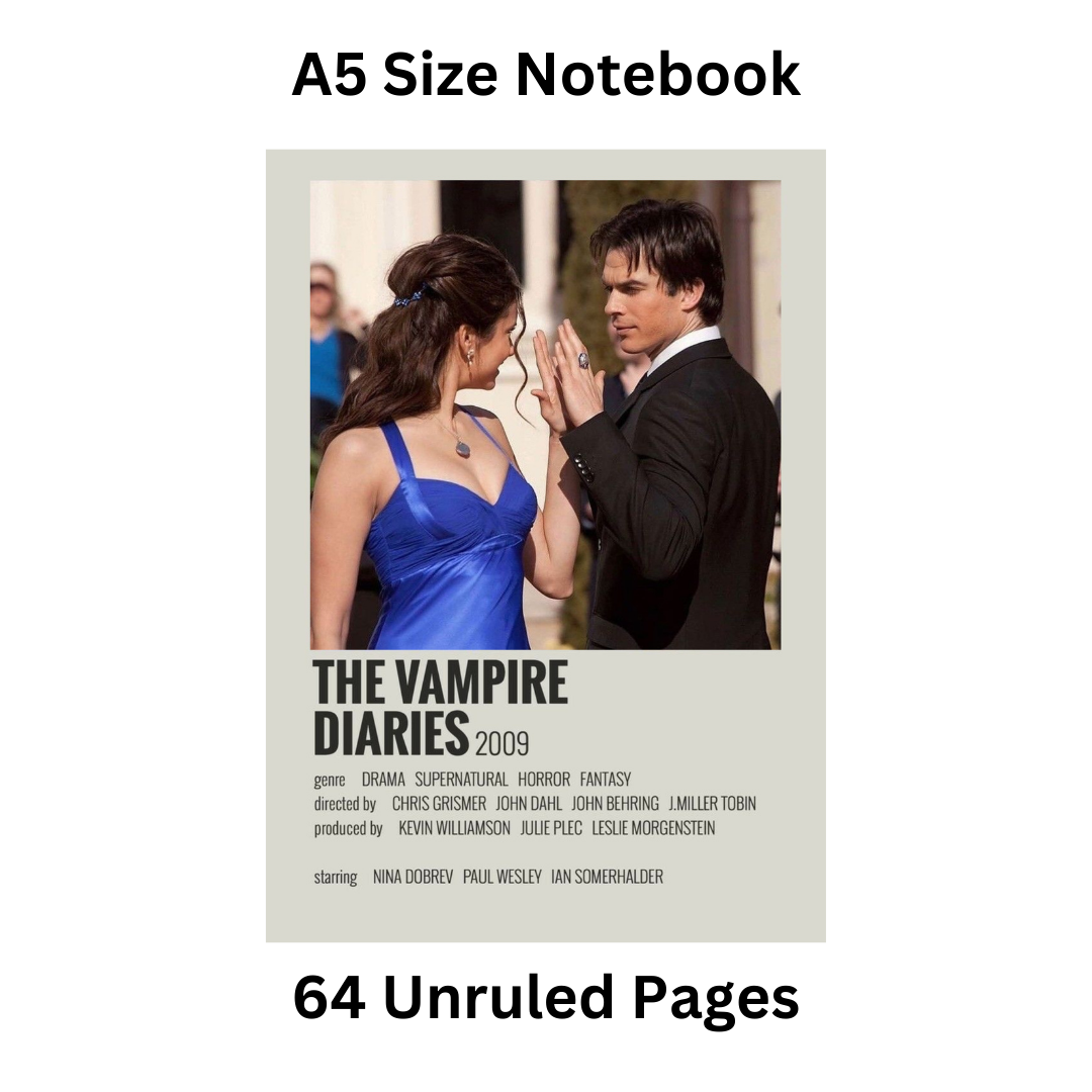 Damon Elena Doodle Notebook