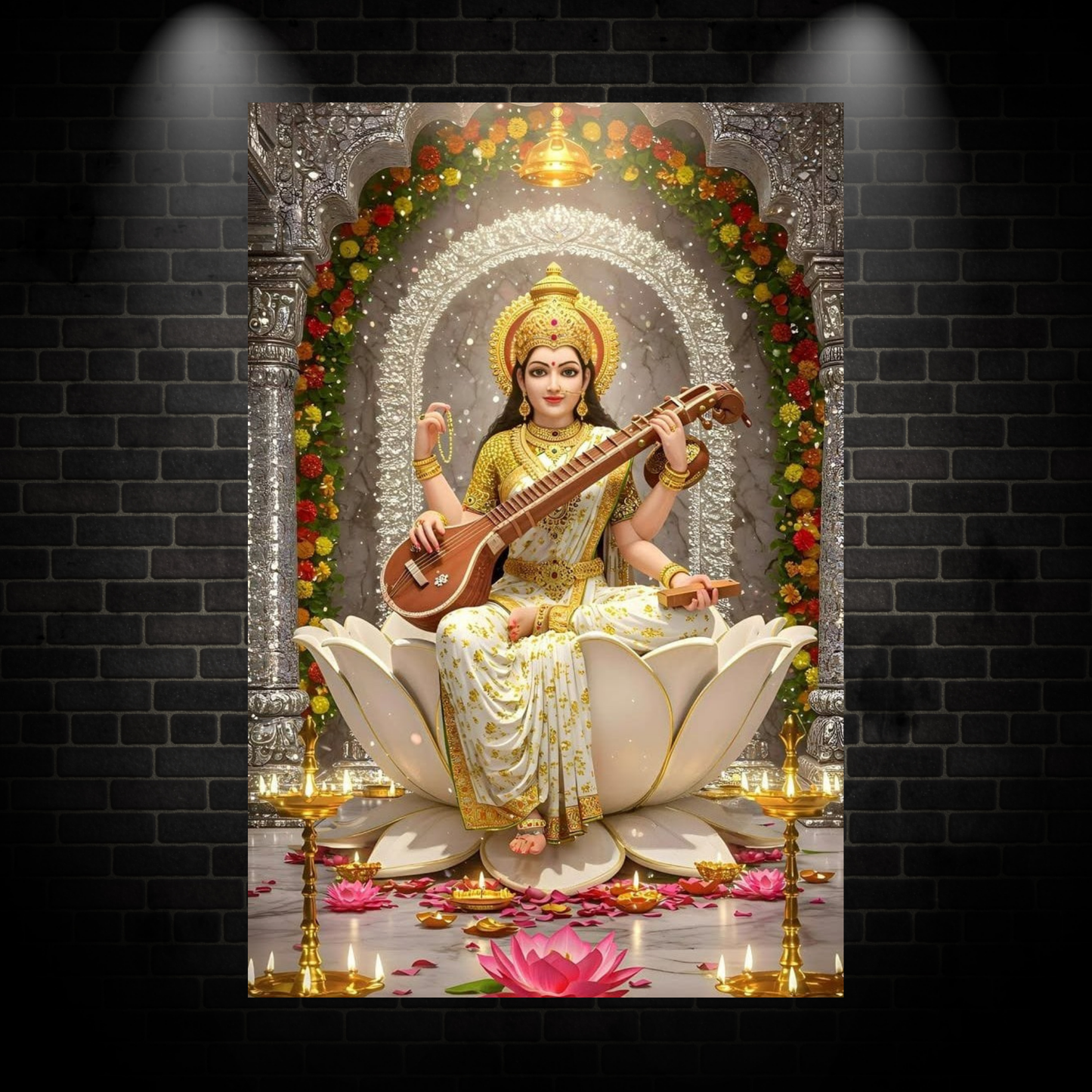 Saraswati maa poster