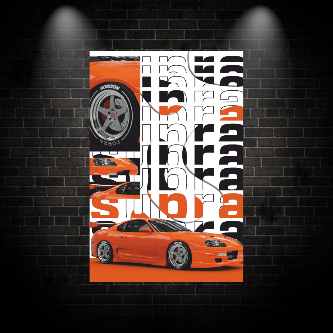Toyota Supra Poster