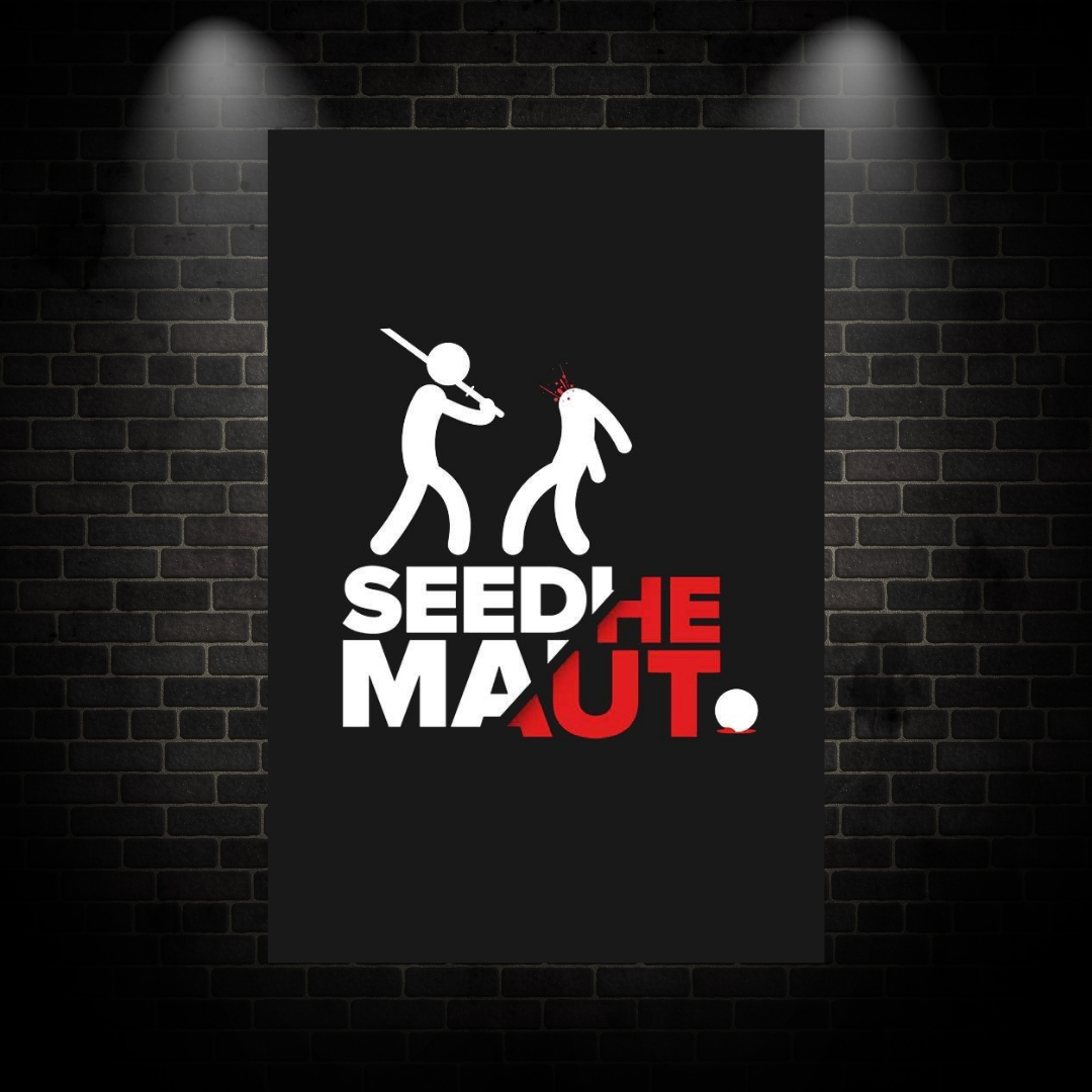 Seedhe Maut Logo Poster