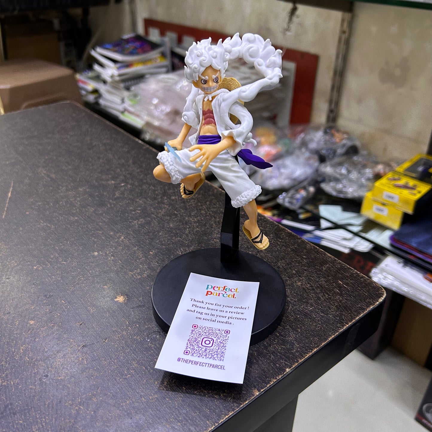 20 cm Monkey D luffy Nika Figure