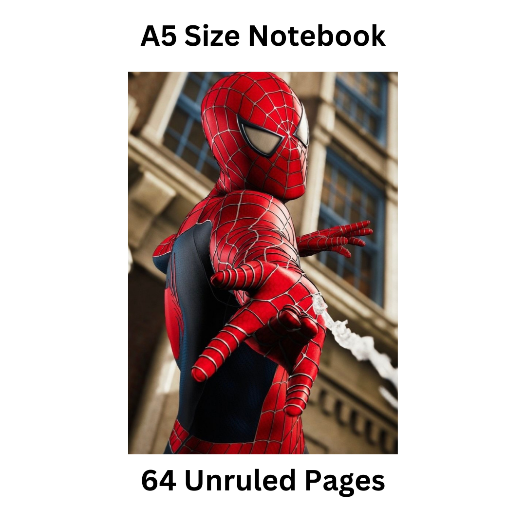 Spiderman Doodle Notebook