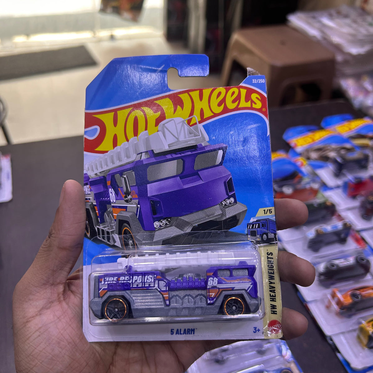 Imported Hot Wheels 5 Alarm