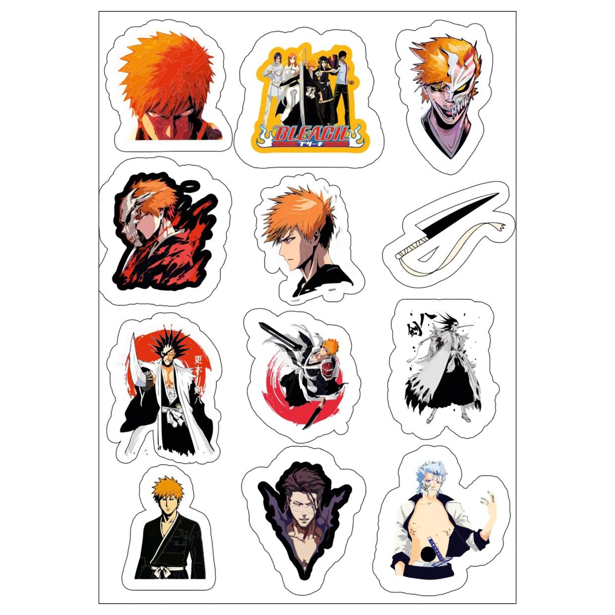Bleach Sticker Sheet