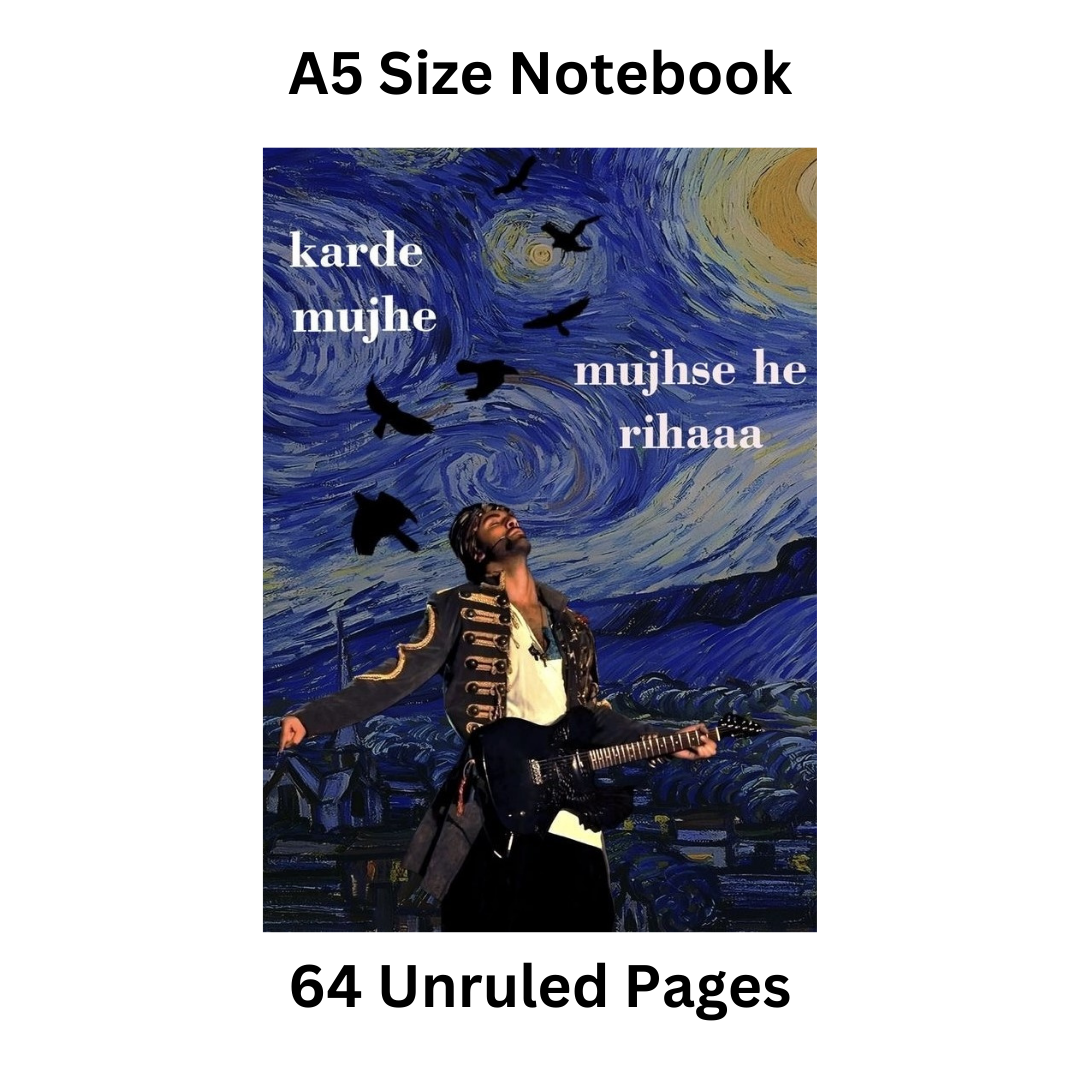 Rockstar Doodle Notebook 3