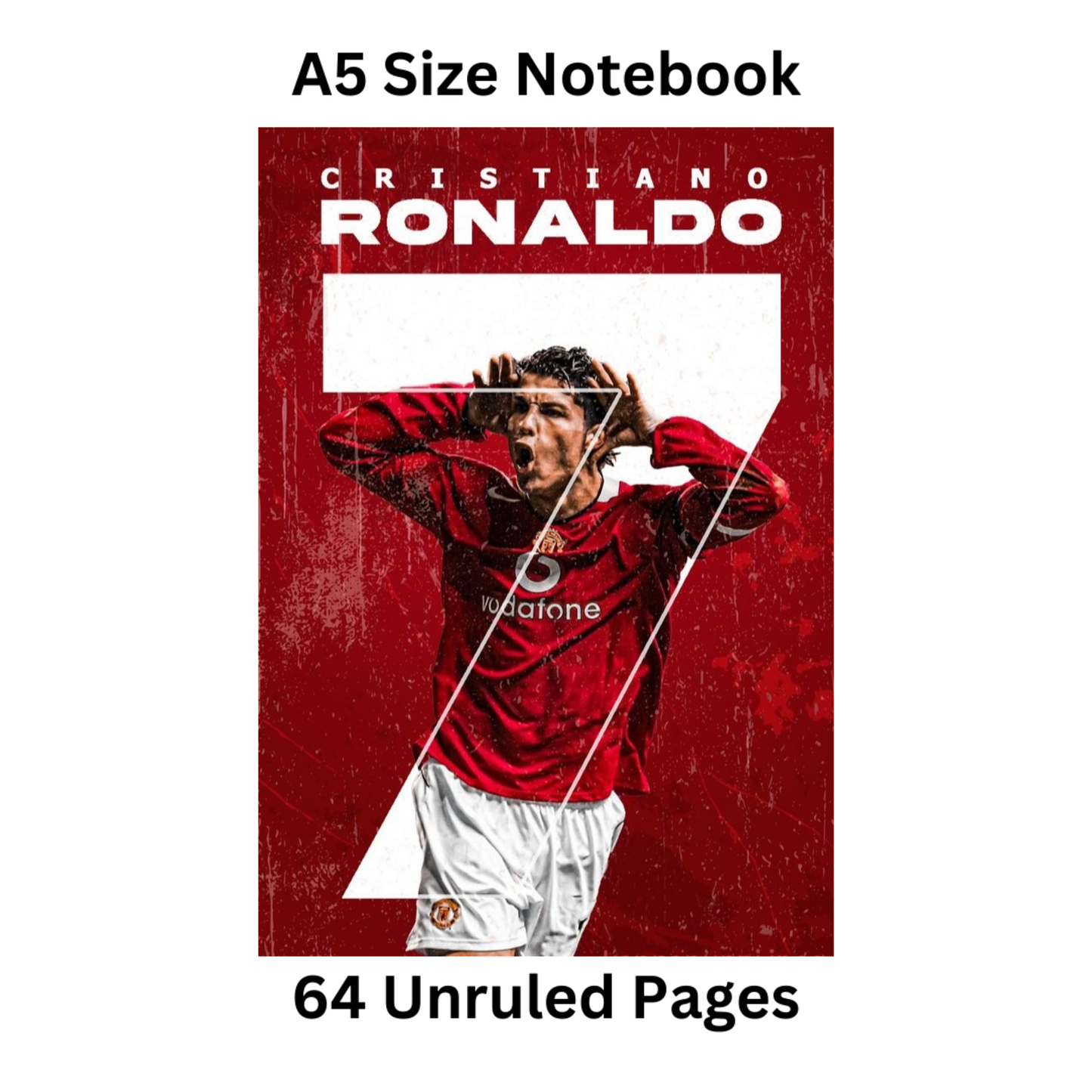 Ronaldo doodle notebook