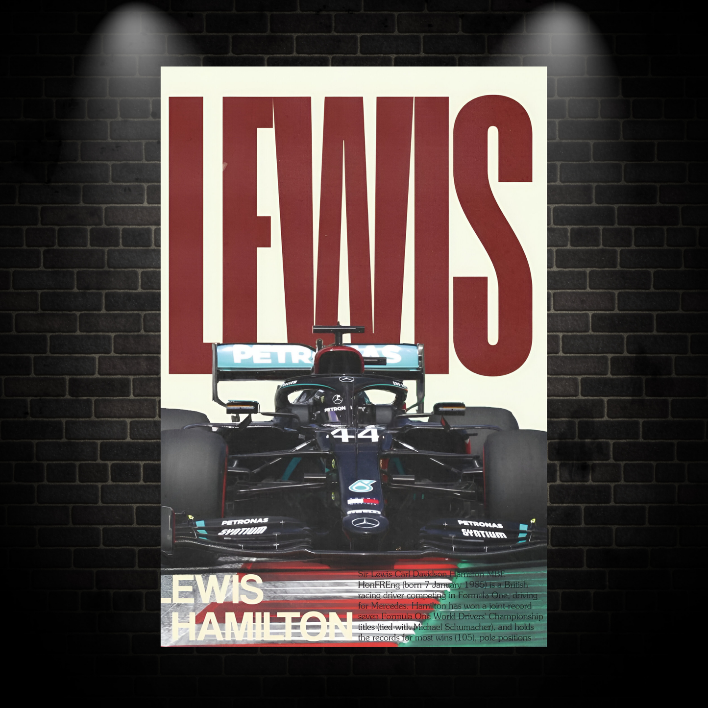 Lewis merc poster