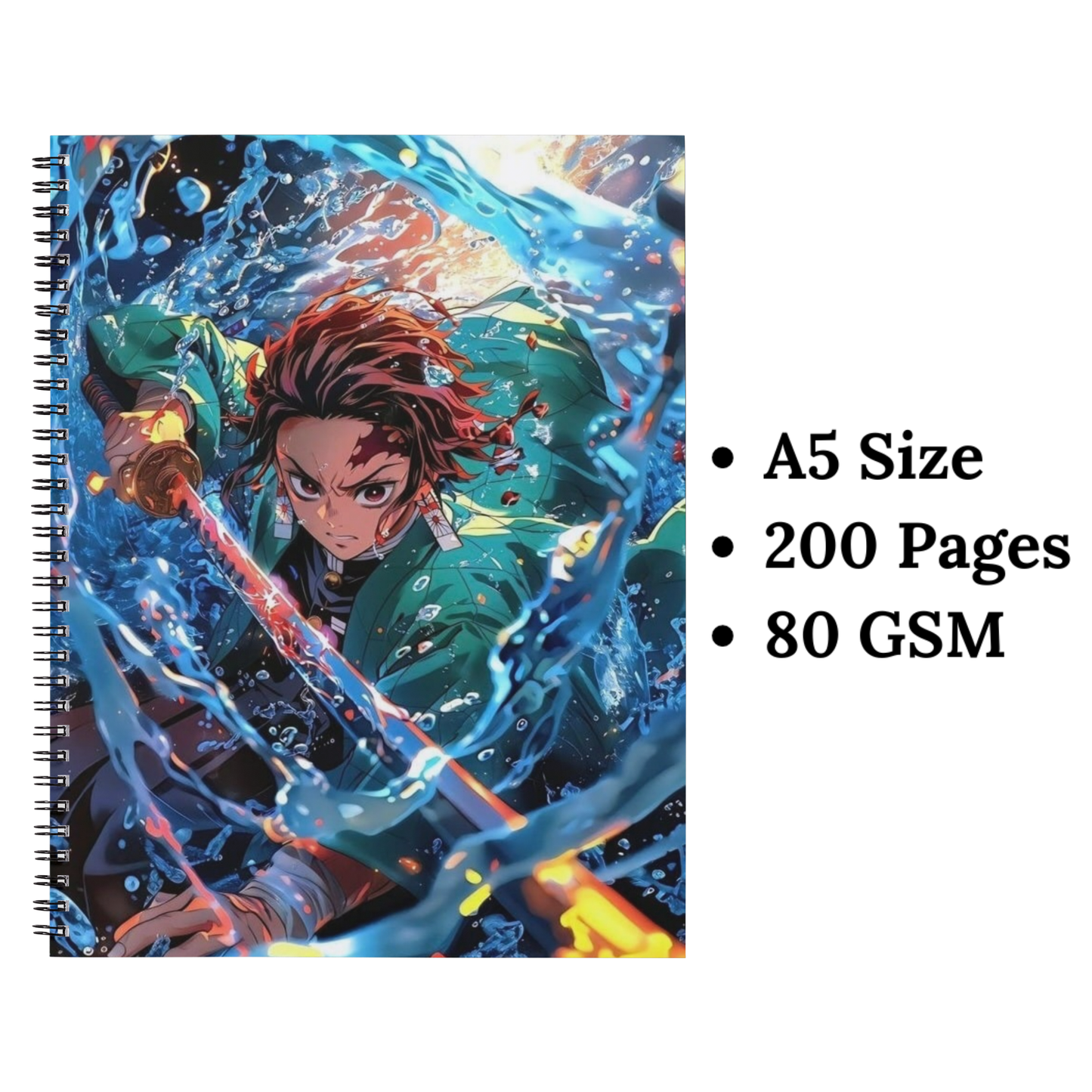 tanjiro wiro notebook