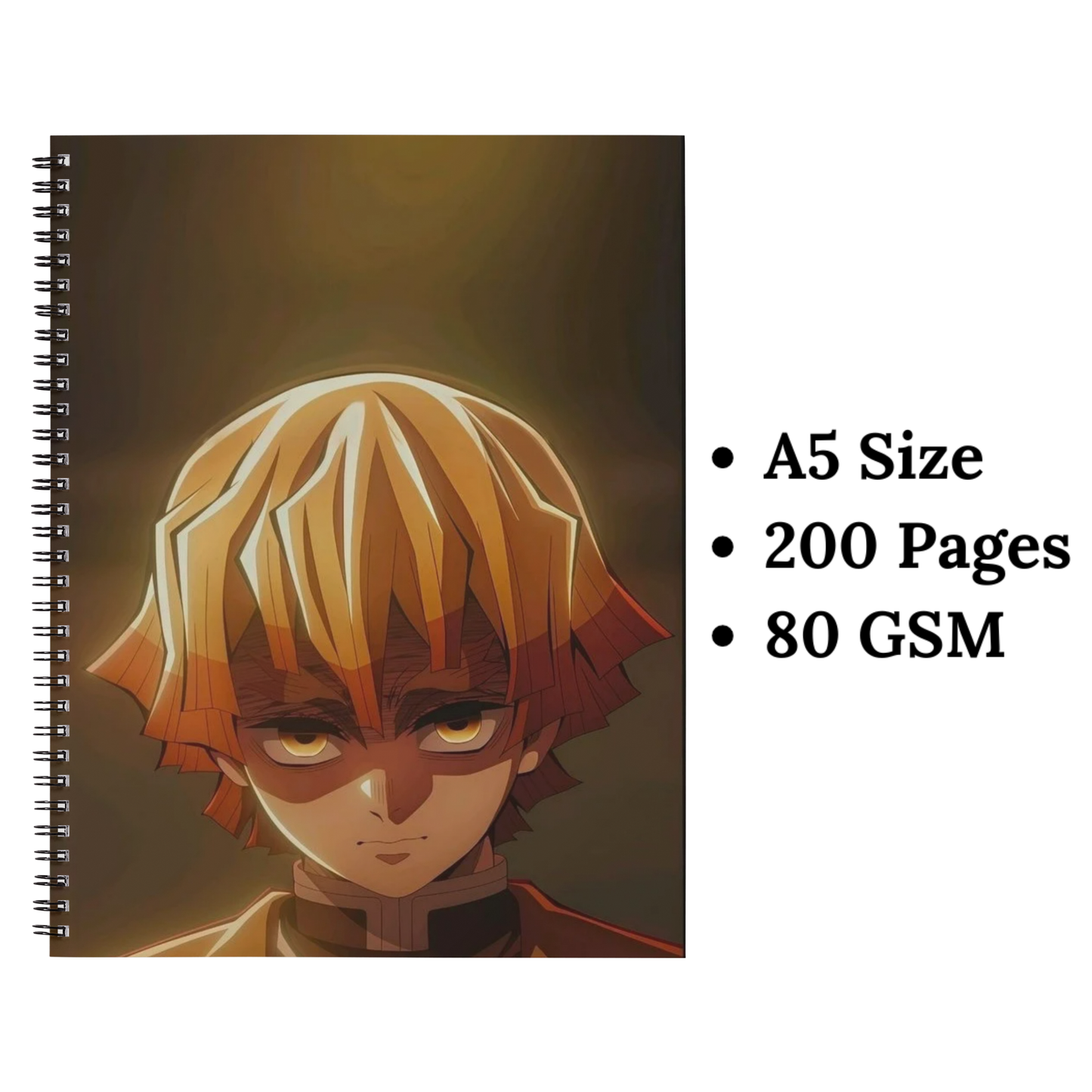 thunder zenitsu wiro notebook