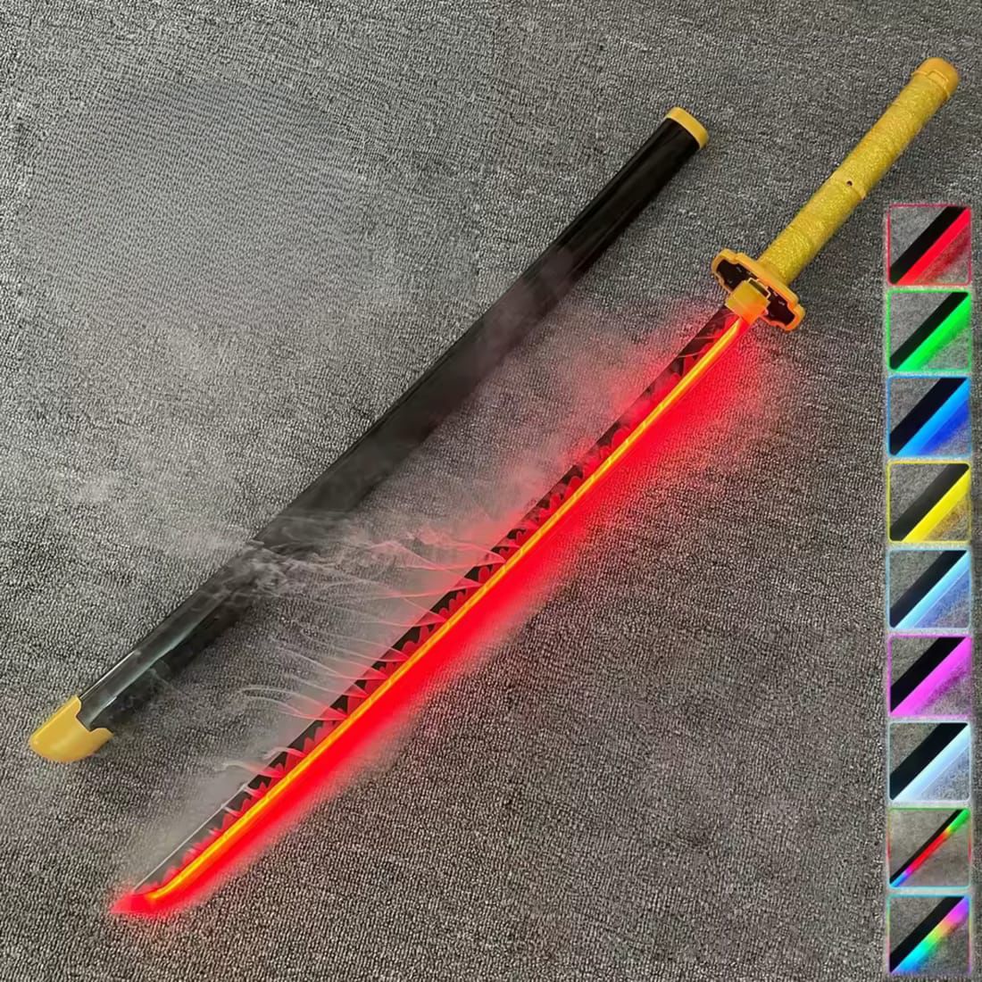 Yorichi Smoke And RGB LED Katana