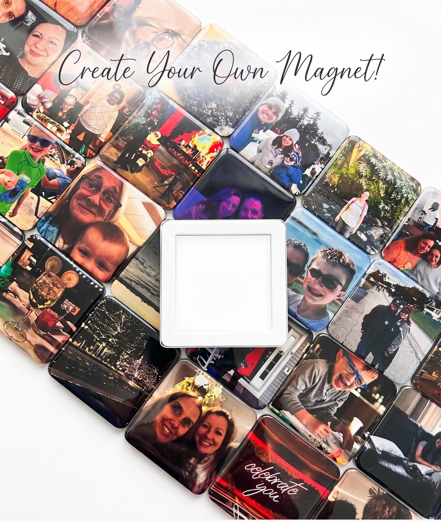 Custom Fridge Magnets (2x2 inches)