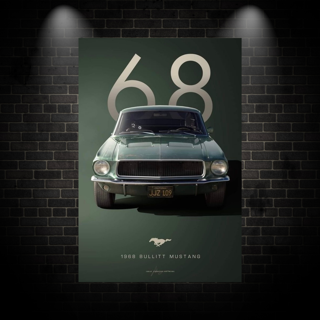 Mustang 68 Poster