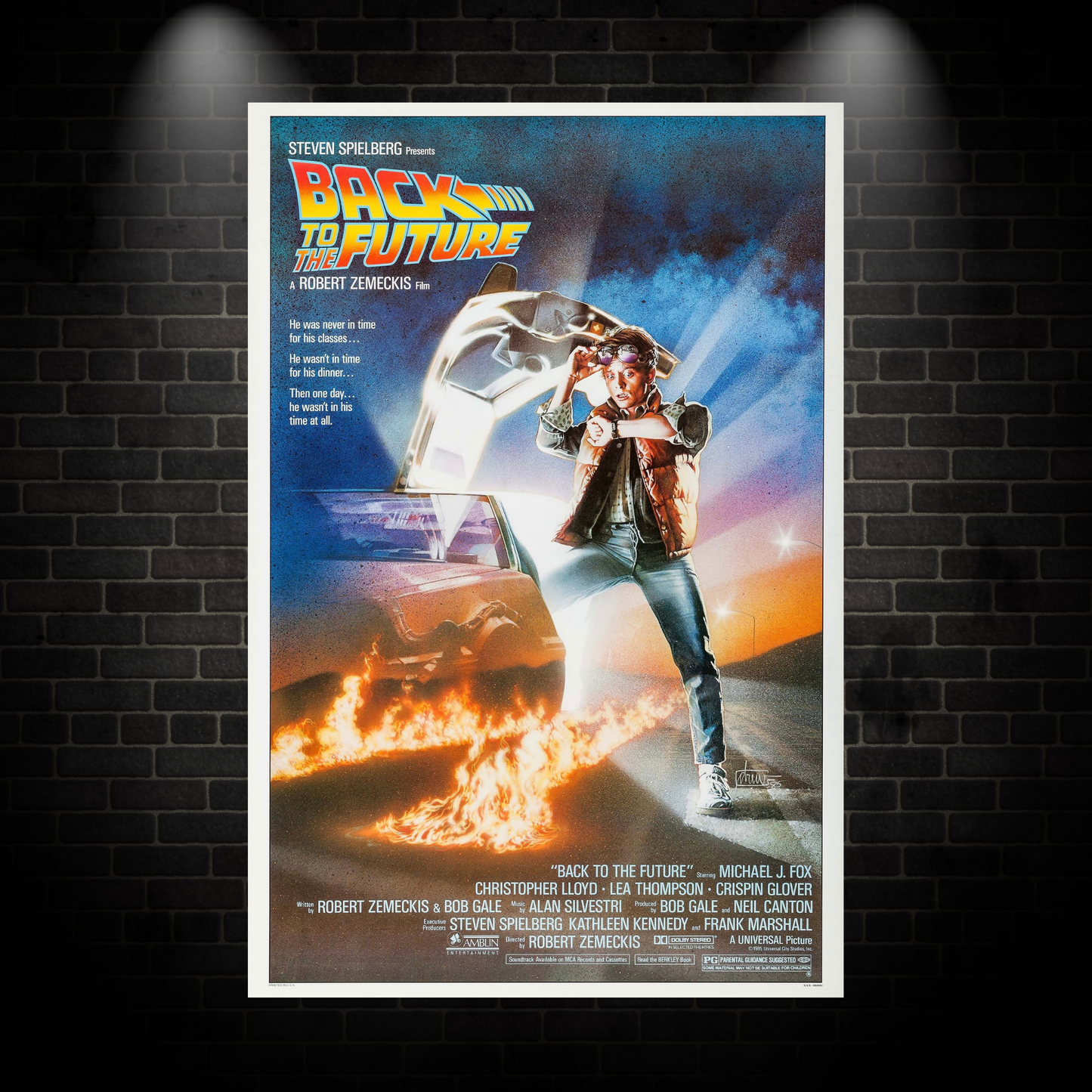 Back to the future poster