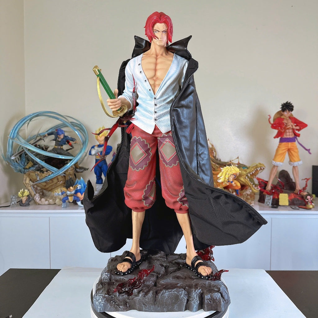70 cm One Piece Shanks Super Premium Figure highly Detailed