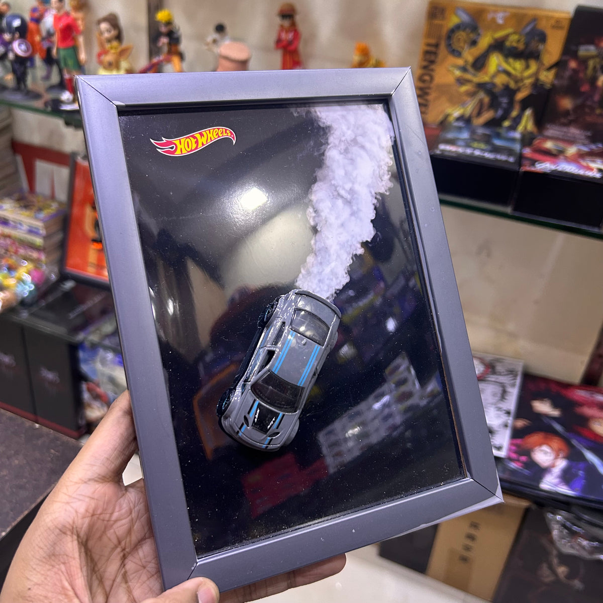 Hot Wheels Dodge Charger Hellcat Frame - A5 Size