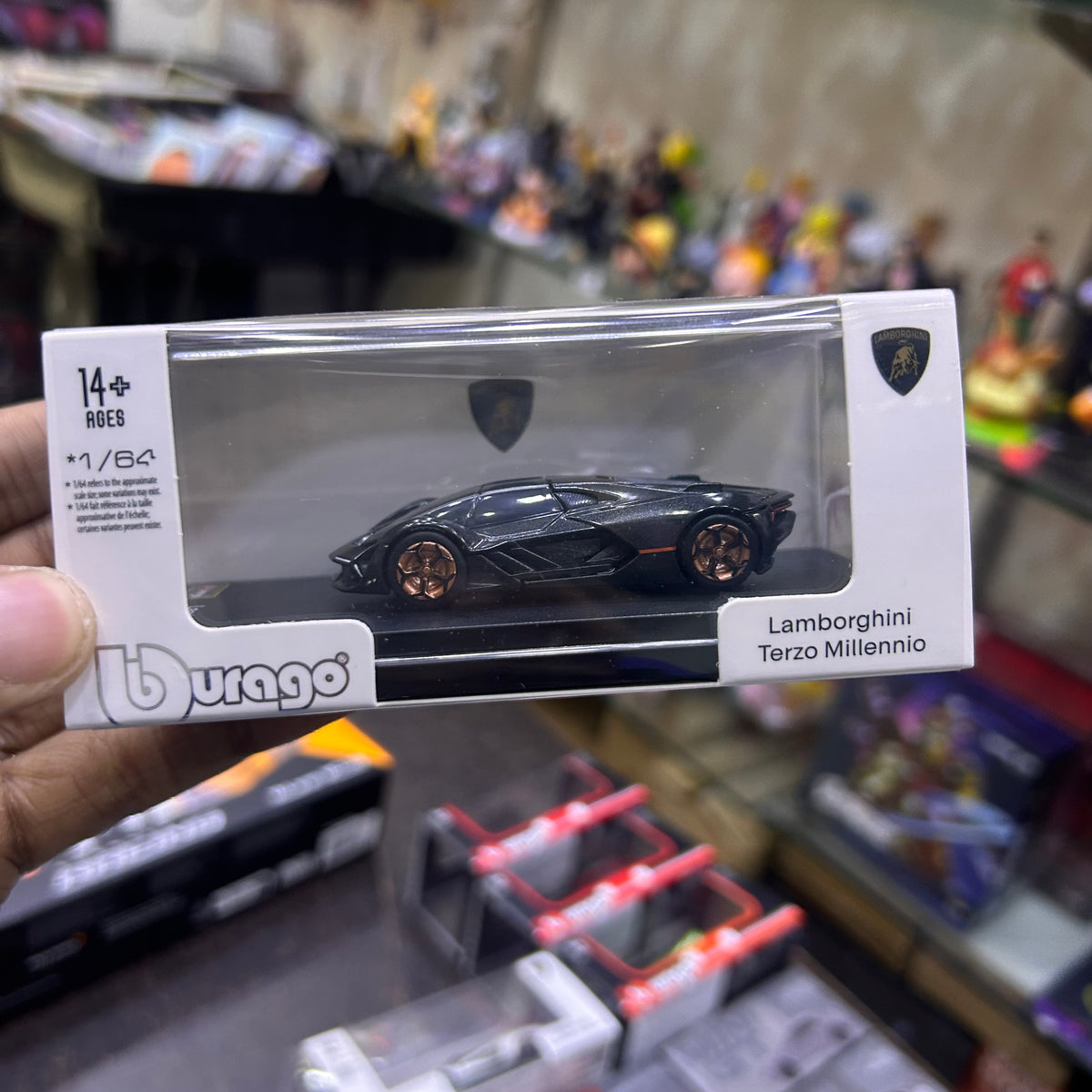 1/64 Bburago Lamborghini Terzo With acrylic Case
