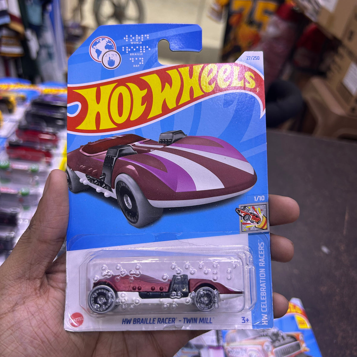 2024 Imported Hot Wheels Braille Racer