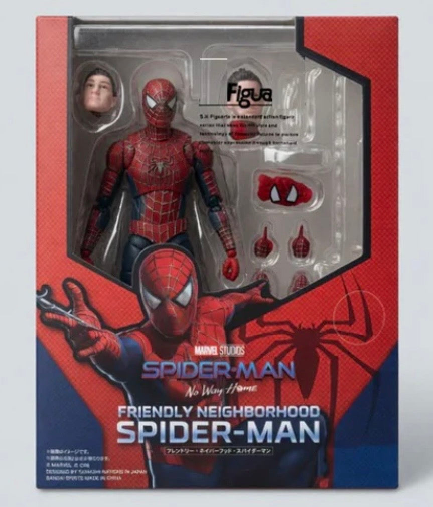 Spiderman SH Figurearts Action Figure (moveable and replaceable Joints)