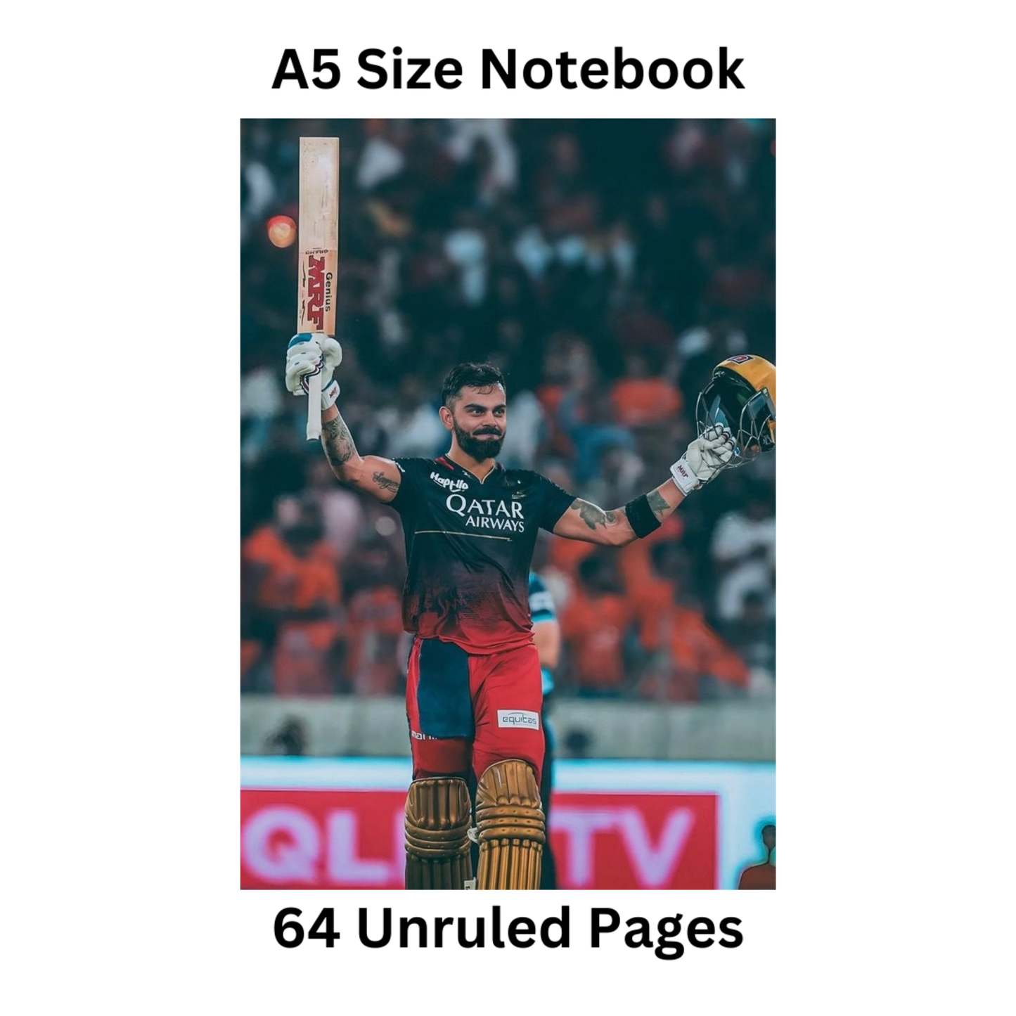 virat doodle notebook