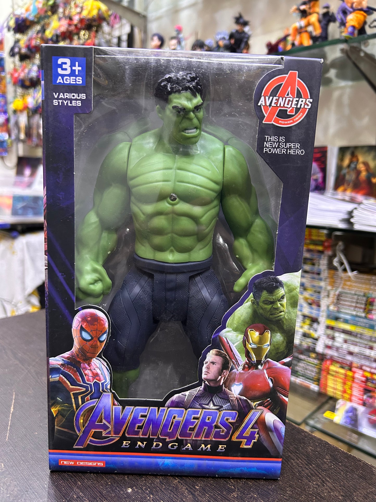 Hulk Toy Figure Big