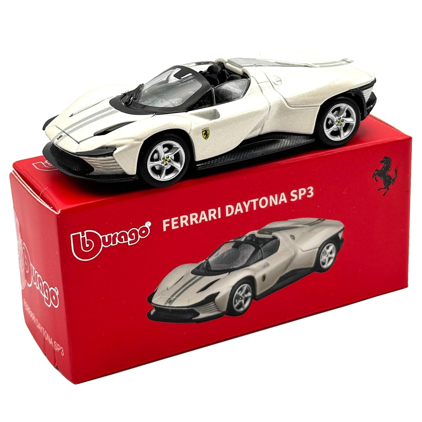 Imported 1:64 Bburago Ferrari Daytona SP3 Diecast Car