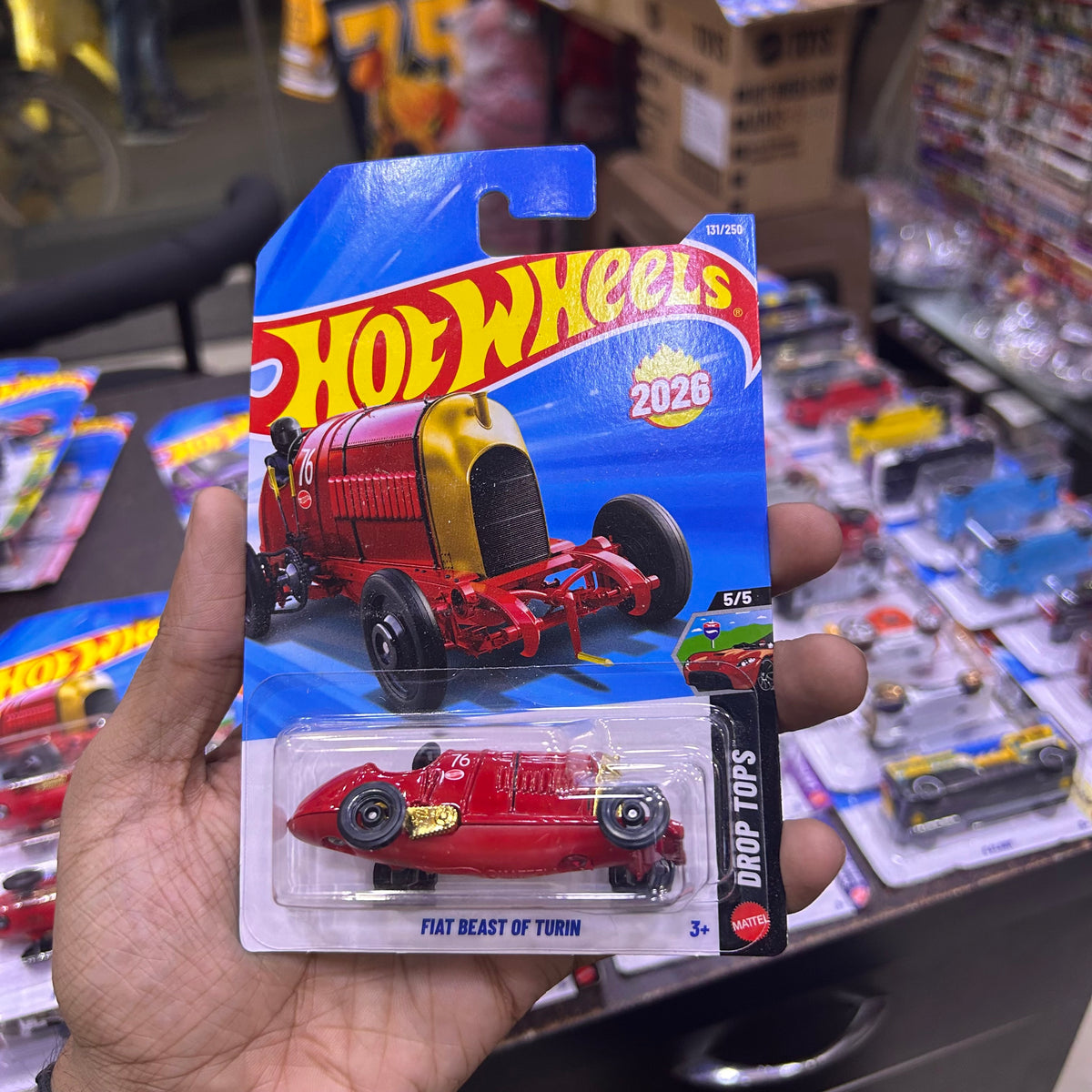 Imported Hot Wheels Fiat Beast
