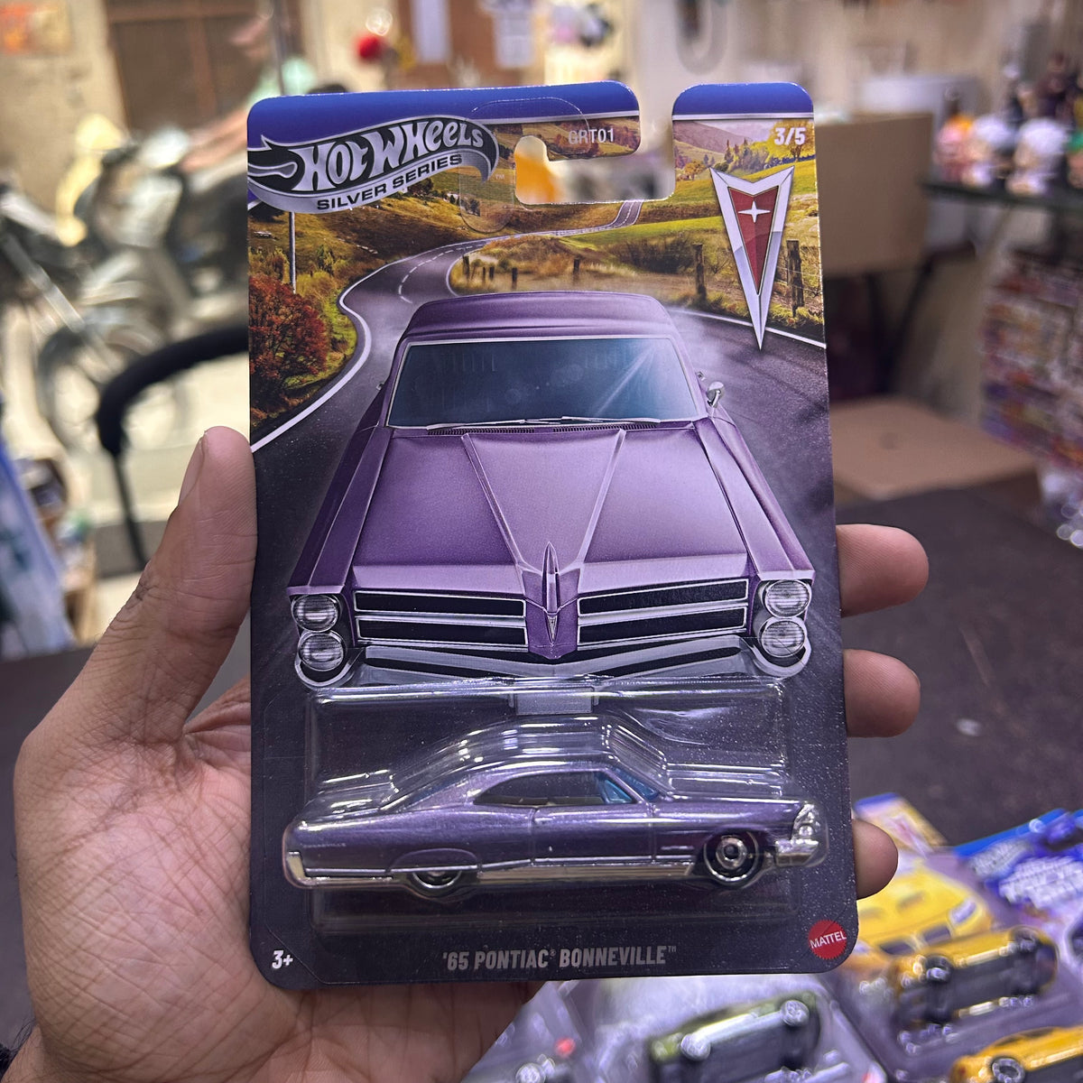 Imported Hot Wheels Silver Series 65 Pontiac Bonneville