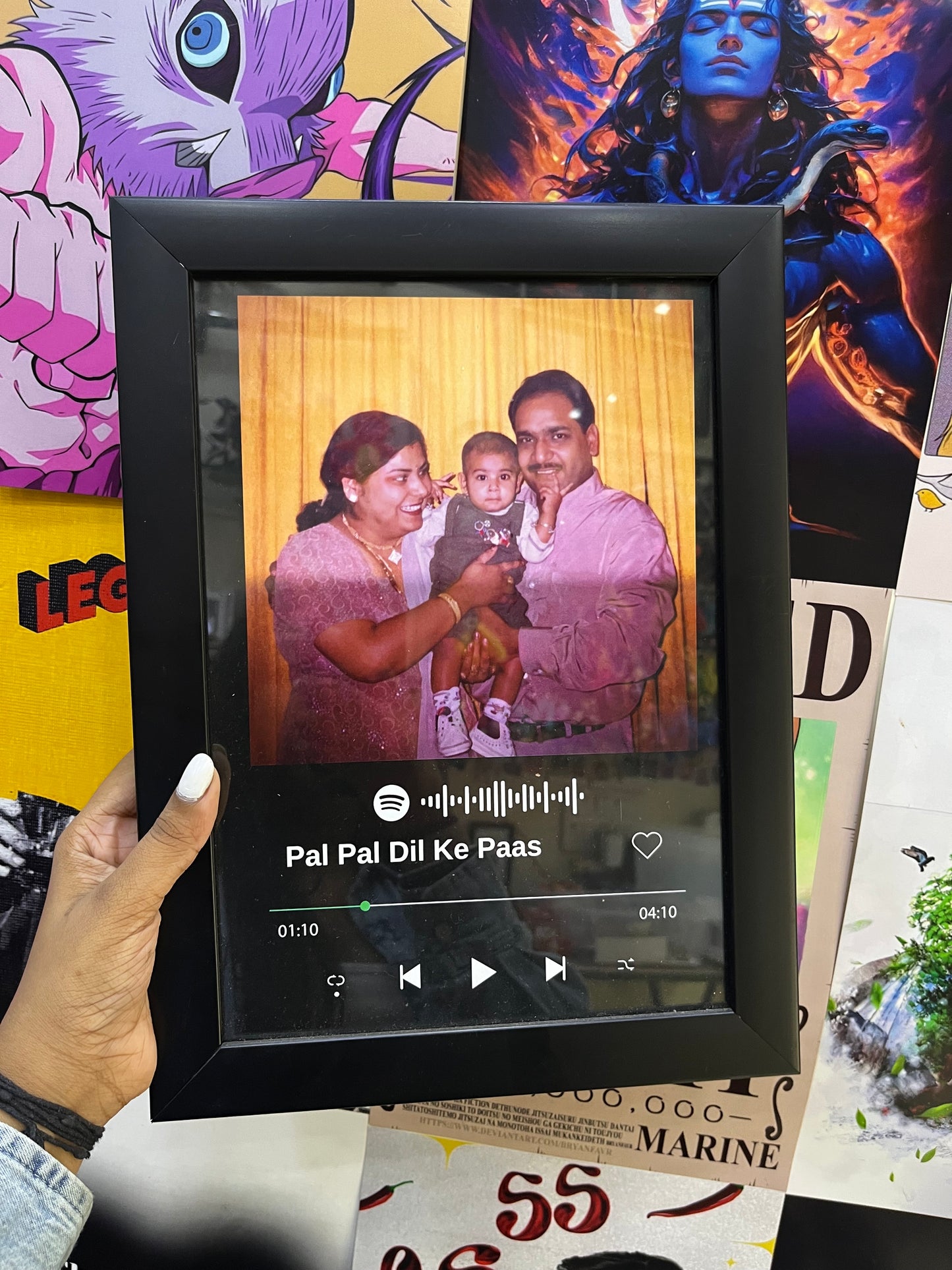 Music Plaque Frame- A4 size