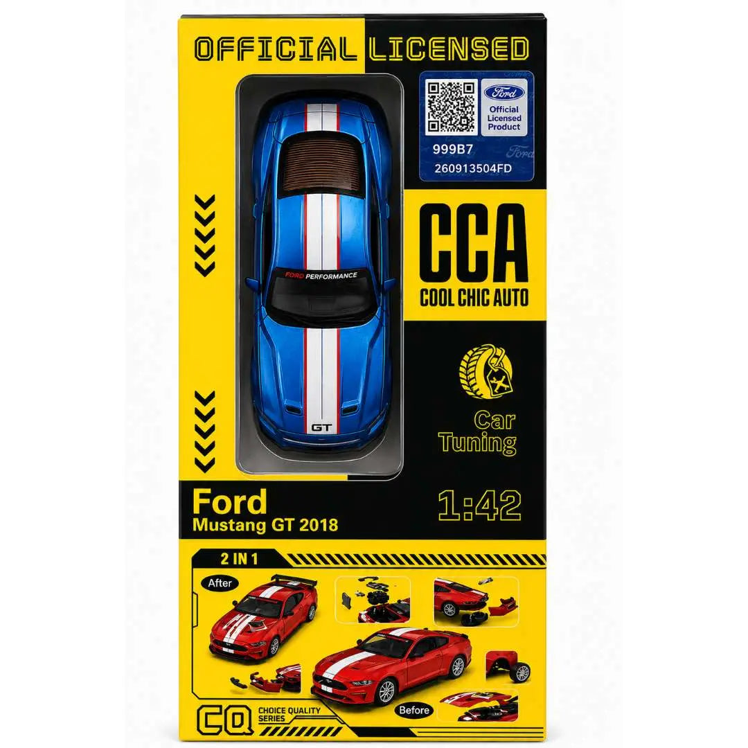 Official CCA Ford Mustang Die Cast Car kit