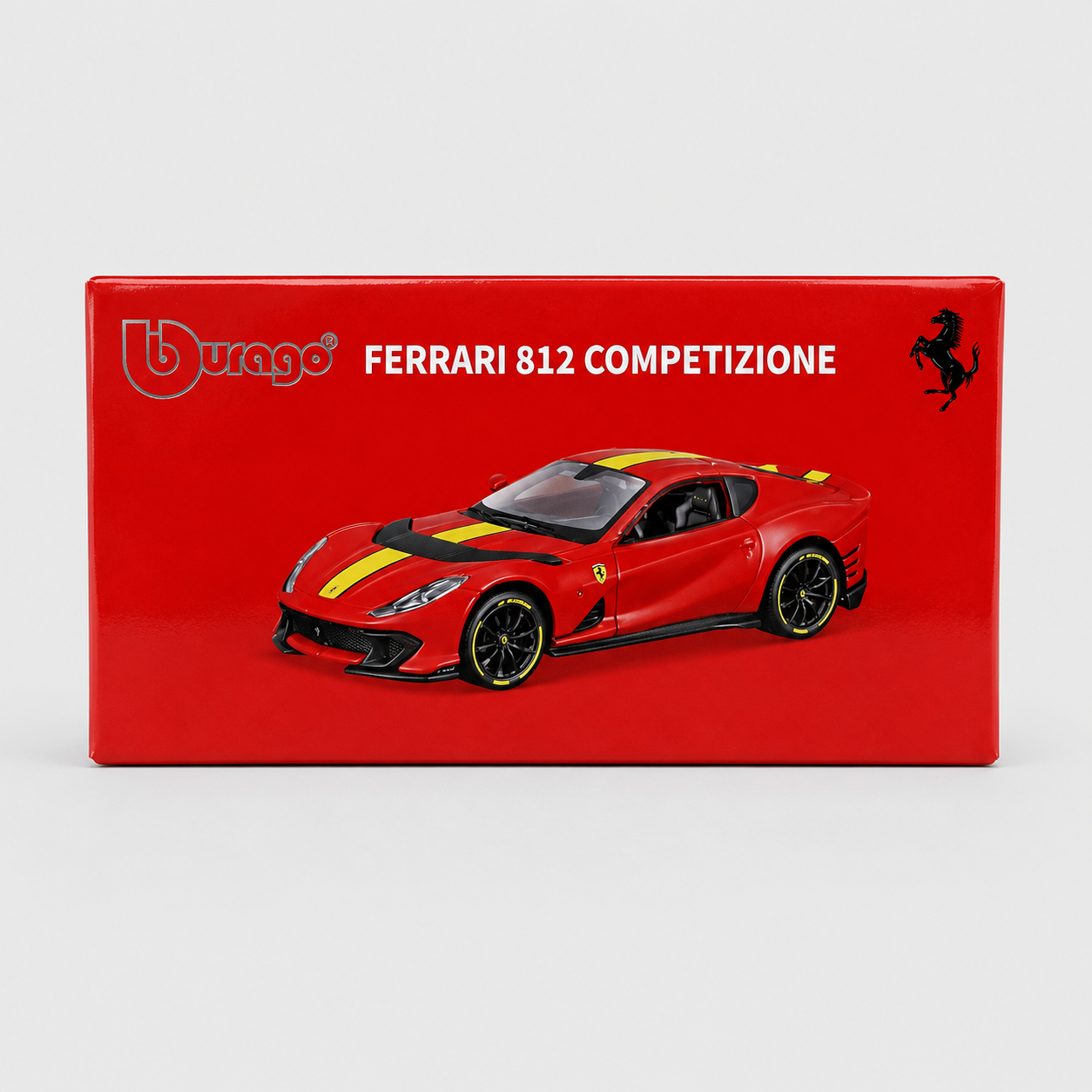 Imported 1:64 Bburago Ferrari 812 Competizione Diecast Car
