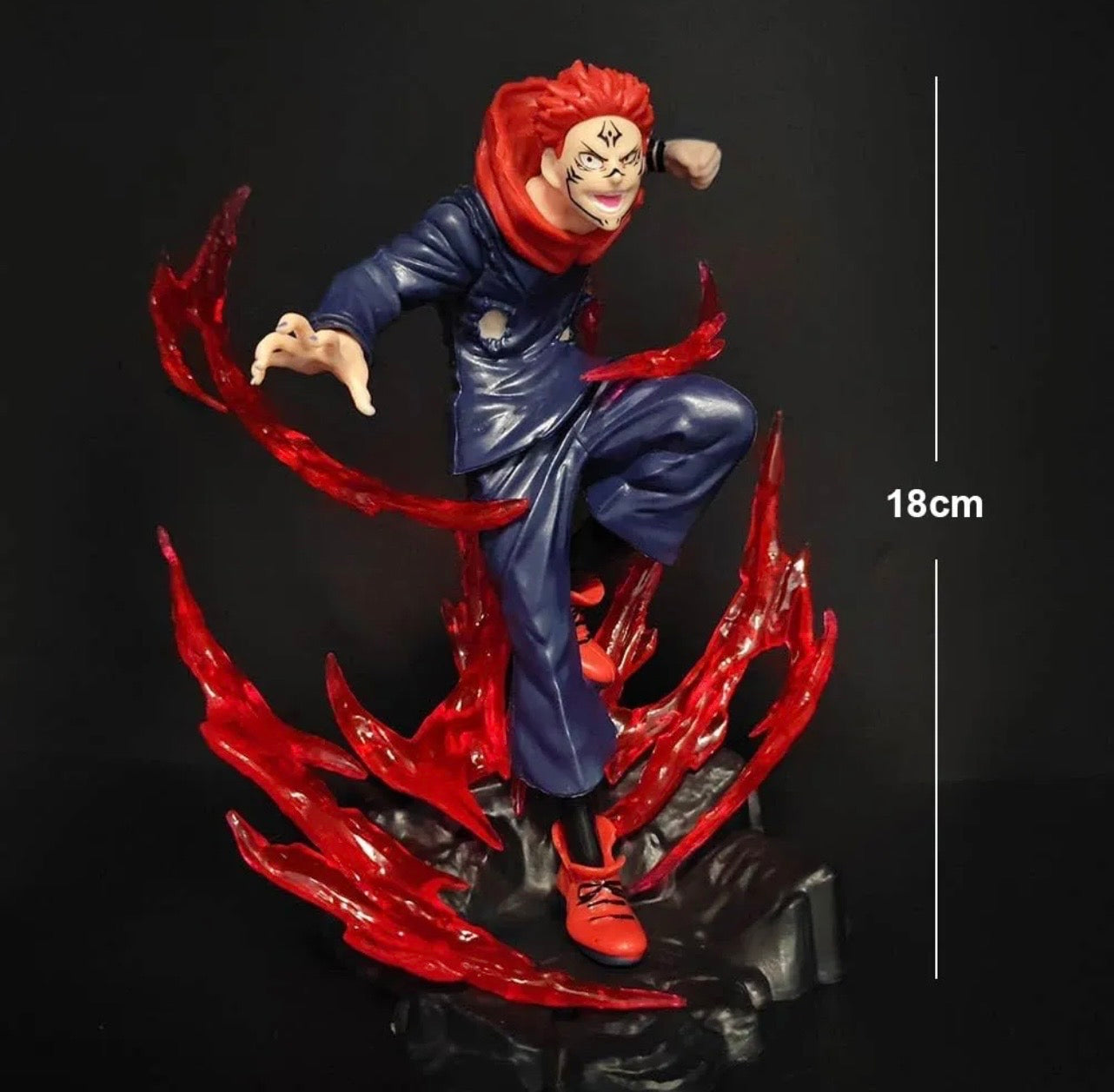 Jjk Sukuna Fighting Figure