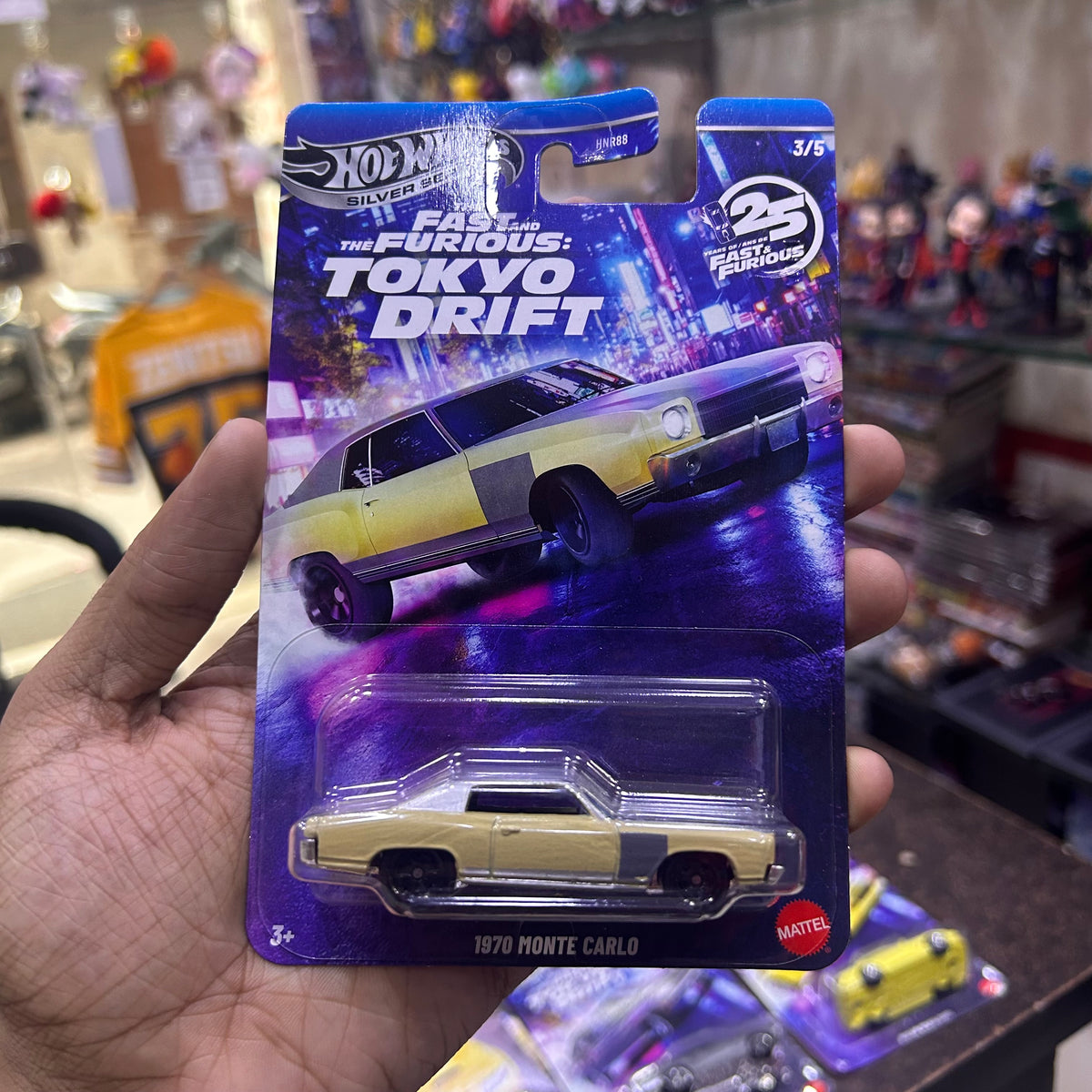 Imported Hot Wheels Silver Series Fast and Furious 1970 Monte Carlo