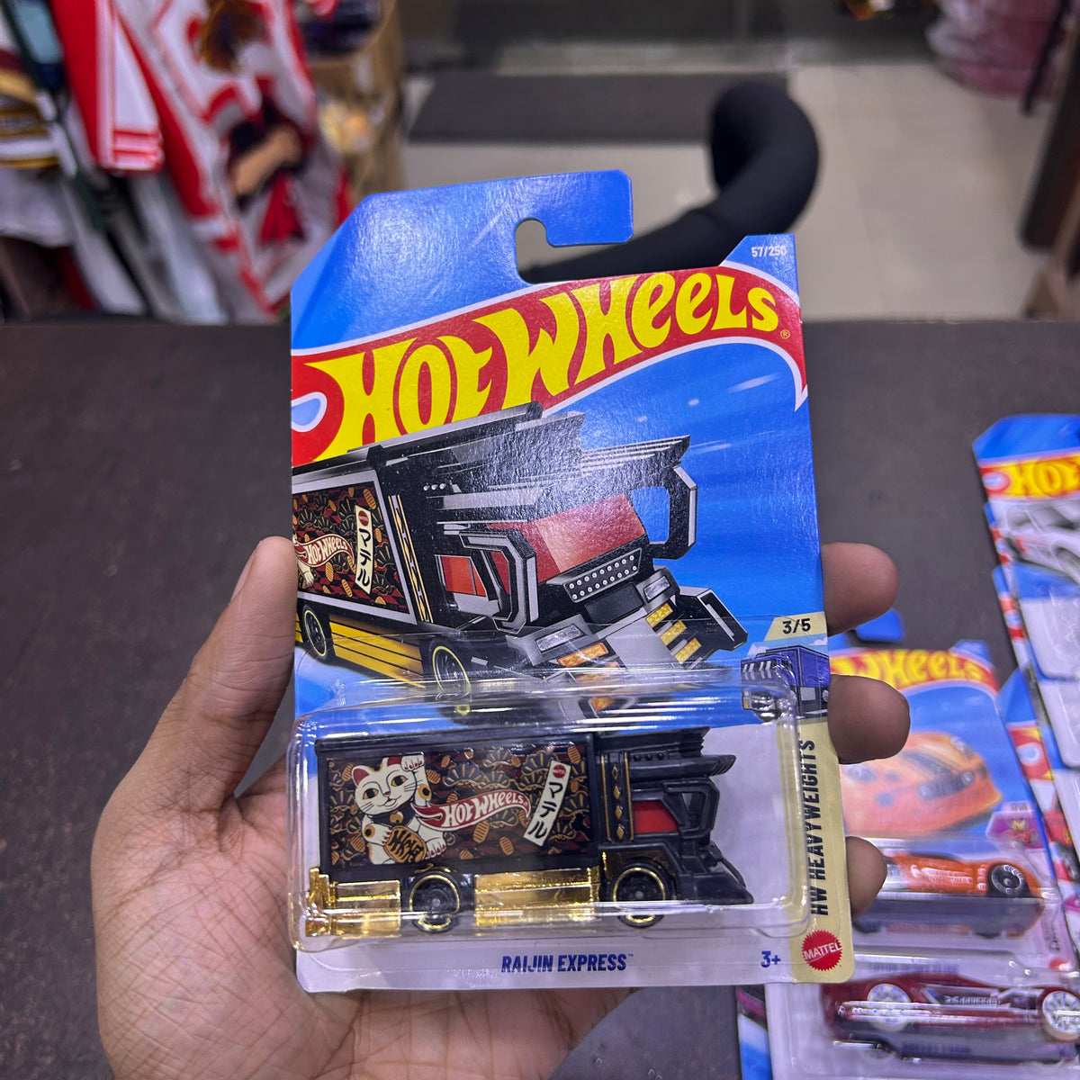 Imported Hot Wheels Raijin Express