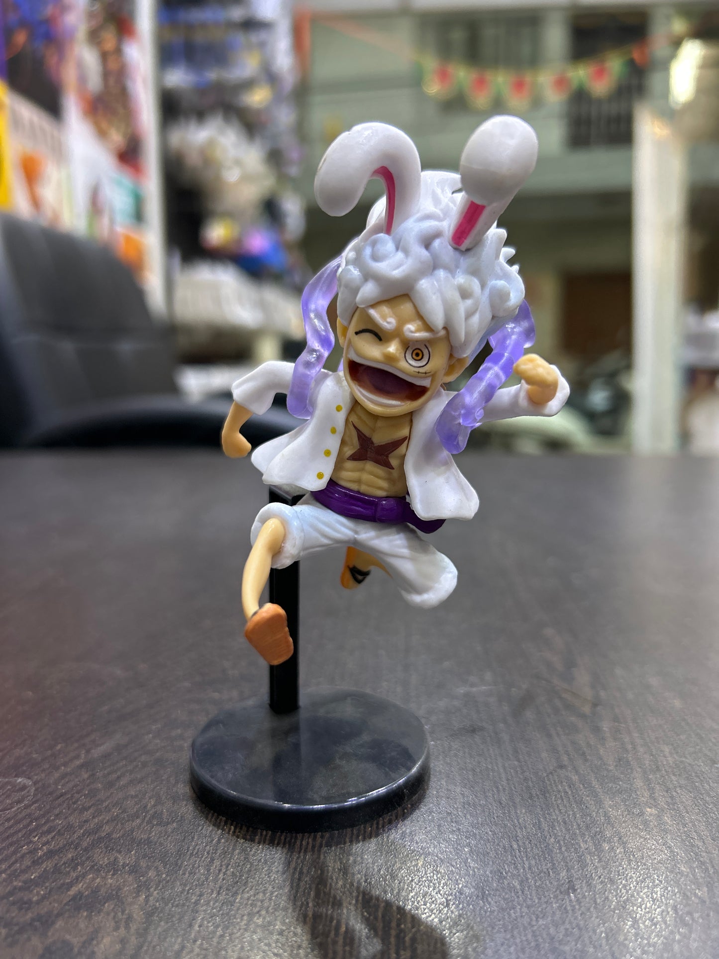 Luffy Gear 5 Bunny Figure