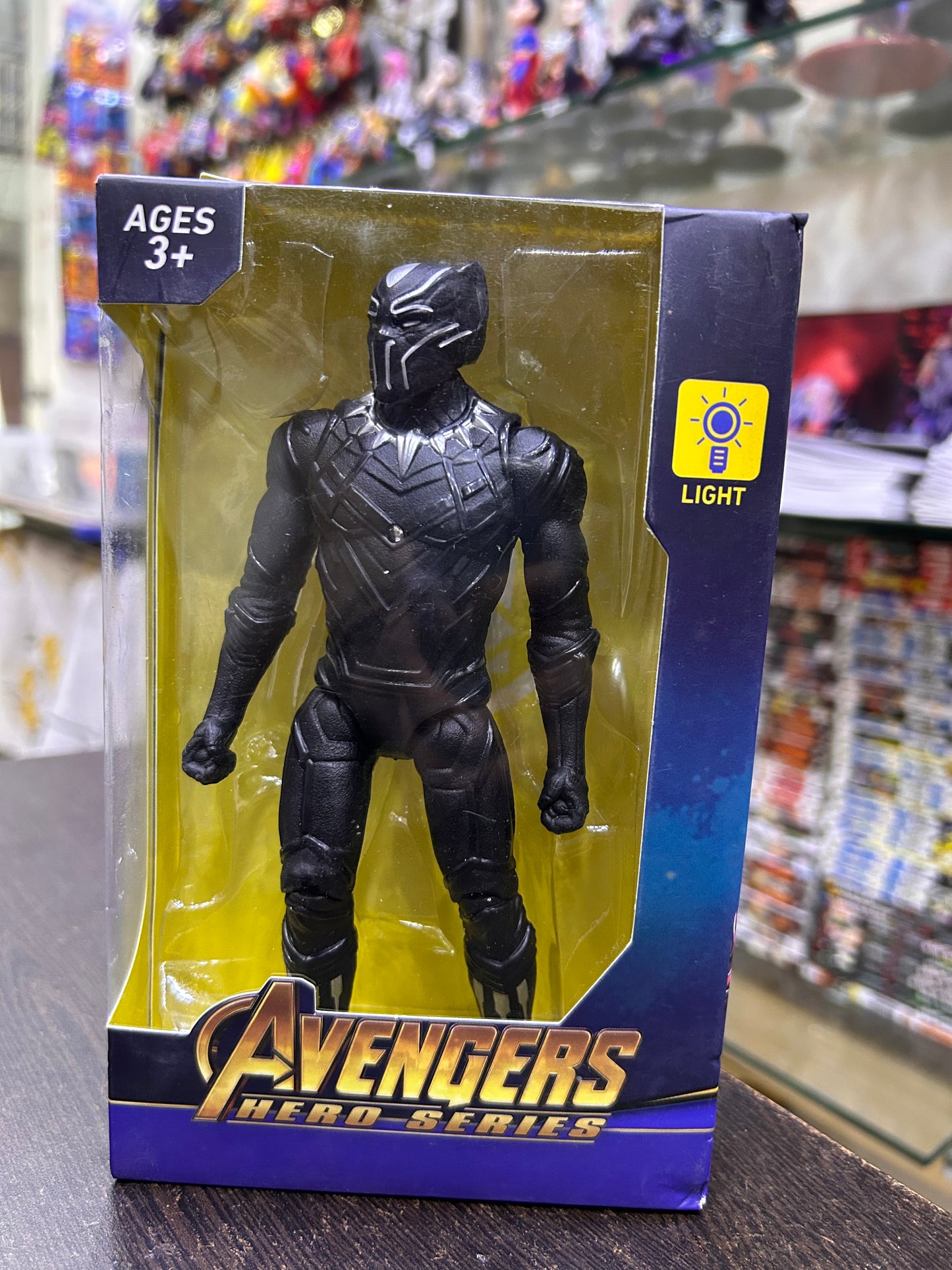 Black Panther Toy Figure Medium