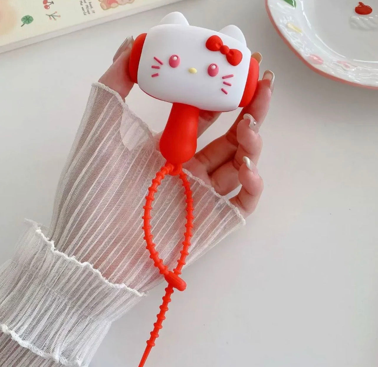 Hello Kitty Chu Chu sound Keychain